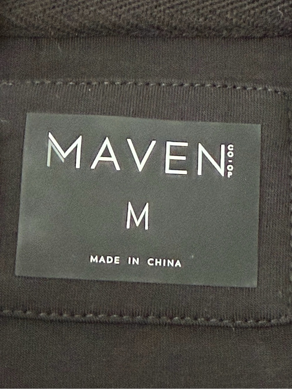 Maven Co-Op Men's Medium Heat Full Zip Hoodie Sweatshirt Black NWT Buckle - Picture 3 of 12